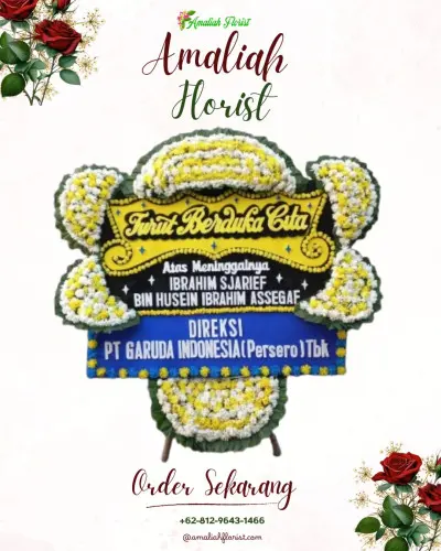 Papan Bunga Duka tanah sereal