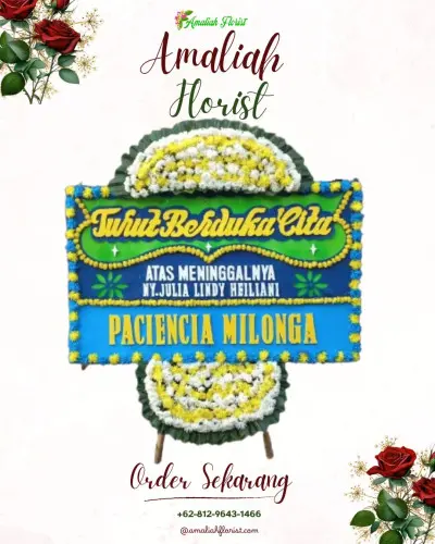Papan Bunga Duka tanah sereal