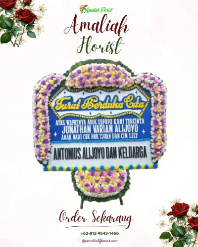 Papan Bunga Duka tanah sereal